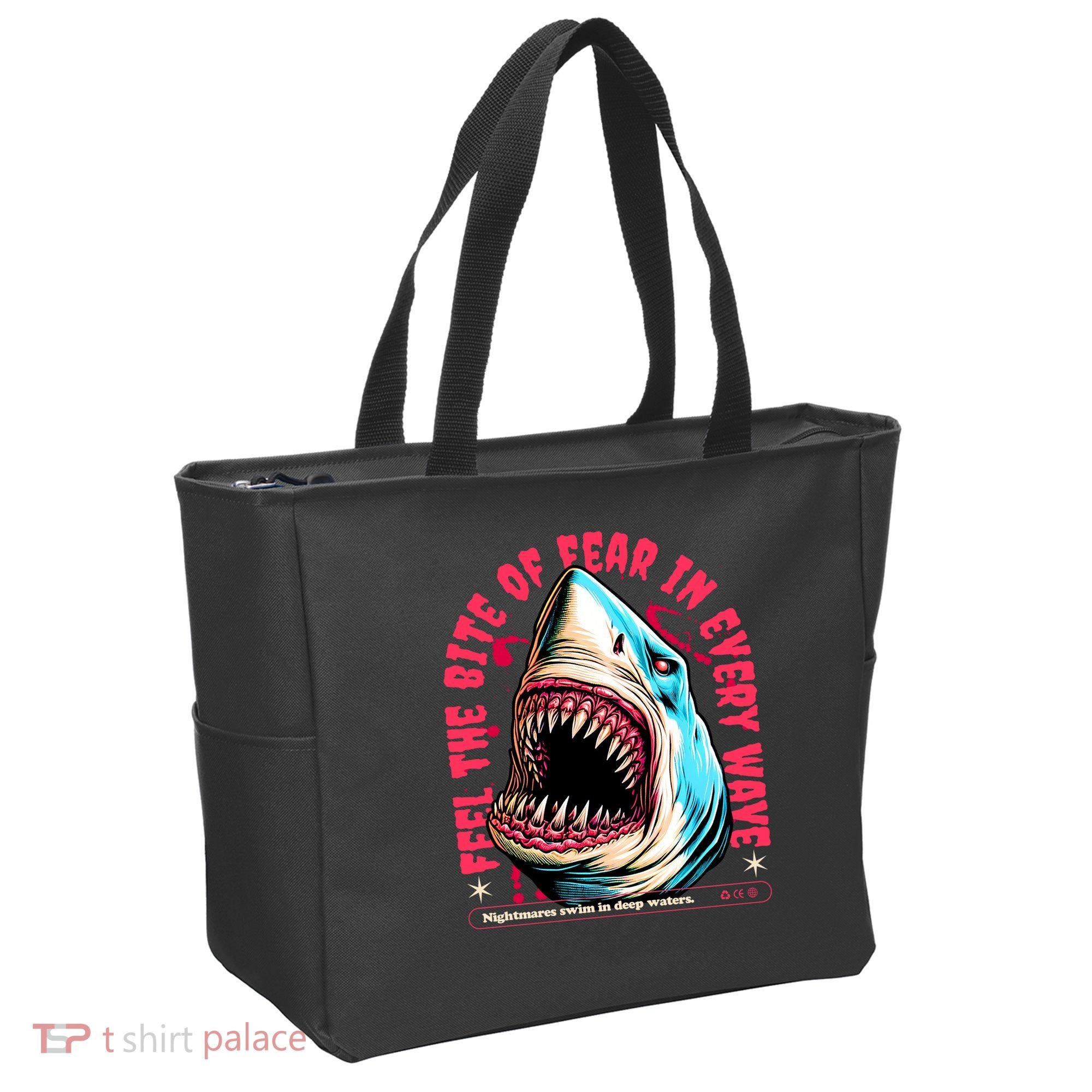 SHARK BITE Tote Bag