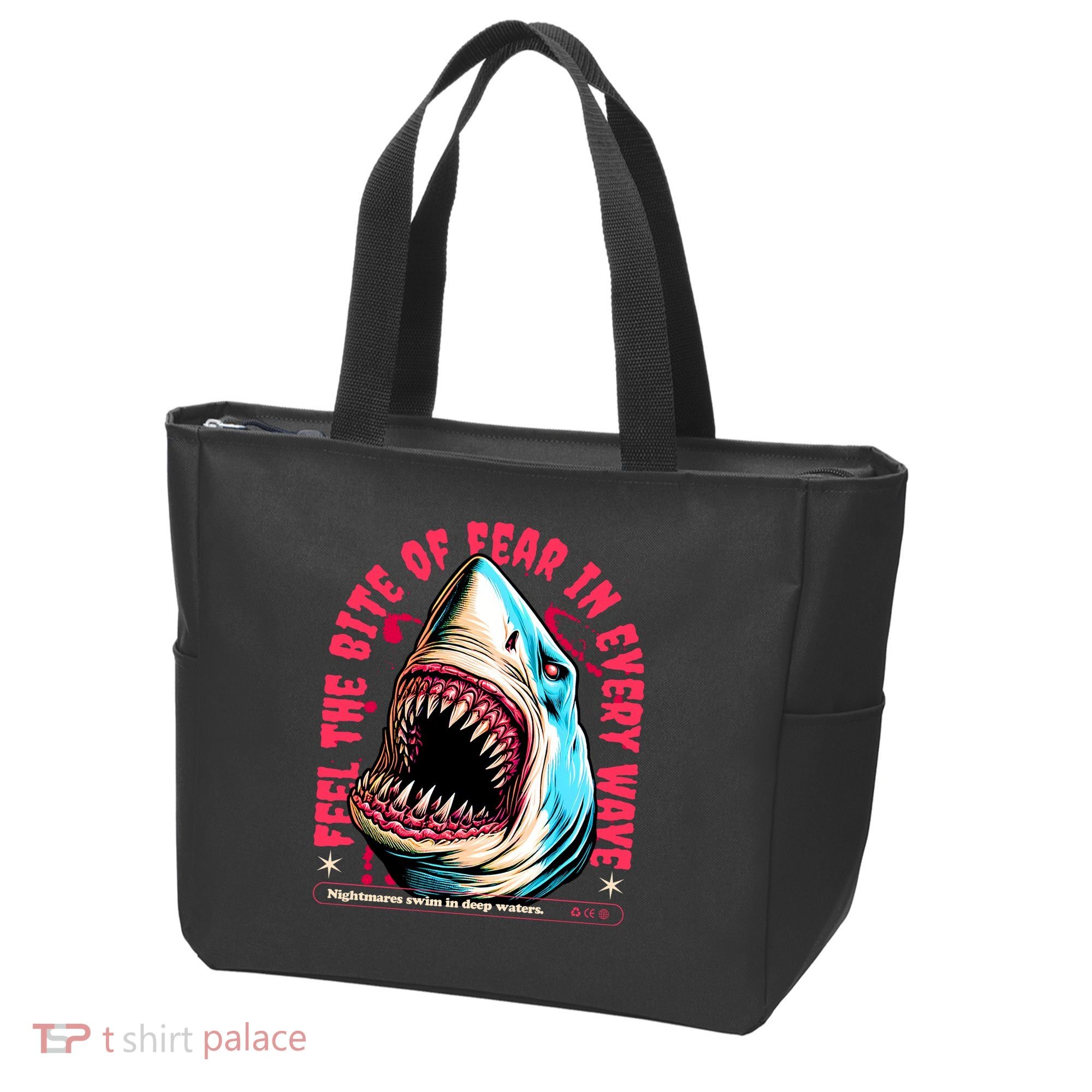SHARK BITE Tote Bag