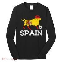 Spain Bull Spanish Soccer Ball    Boys Girls Long Sleeve Shirt thumb 0
