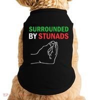 Surrounded By Stunads Funny Italian Sayings Doggie Tank thumb 0