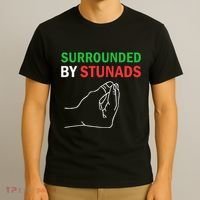 Surrounded By Stunads Funny Italian Sayings T-Shirt thumb 3