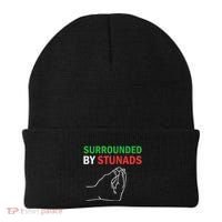 Surrounded By Stunads Funny Italian Sayings Beanie thumb 0