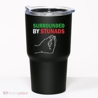 Surrounded By Stunads Funny Italian Sayings Tumbler thumb 0