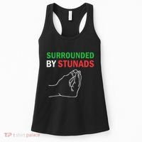 Surrounded By Stunads Funny Italian Sayings Women's Tank Top thumb 0
