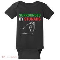 Surrounded By Stunads Funny Italian Sayings Baby Bodysuit thumb 0