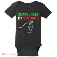 Surrounded By Stunads Funny Italian Sayings Baby Bodysuit thumb 0