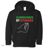 Surrounded By Stunads Funny Italian Sayings Toddler Hoodie thumb 0
