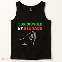 Surrounded By Stunads Funny Italian Sayings Tank Top thumb 2