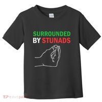 Surrounded By Stunads Funny Italian Sayings Toddler T-Shirt thumb 0