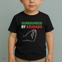 Surrounded By Stunads Funny Italian Sayings Toddler T-Shirt thumb 2