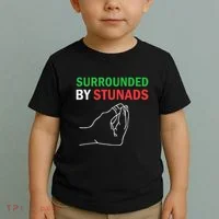 Surrounded By Stunads Funny Italian Sayings Toddler T-Shirt thumb 2