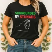 Surrounded By Stunads Funny Italian Sayings Women's T-Shirt thumb 2