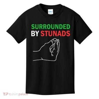 Surrounded By Stunads Funny Italian Sayings Kids T-Shirt