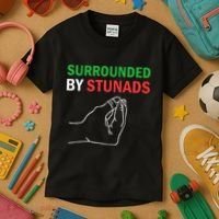 Surrounded By Stunads Funny Italian Sayings Kids T-Shirt thumb 3