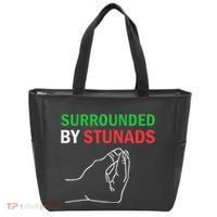 Surrounded By Stunads Funny Italian Sayings Tote Bag thumb 0