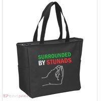Surrounded By Stunads Funny Italian Sayings Tote Bag thumb 2