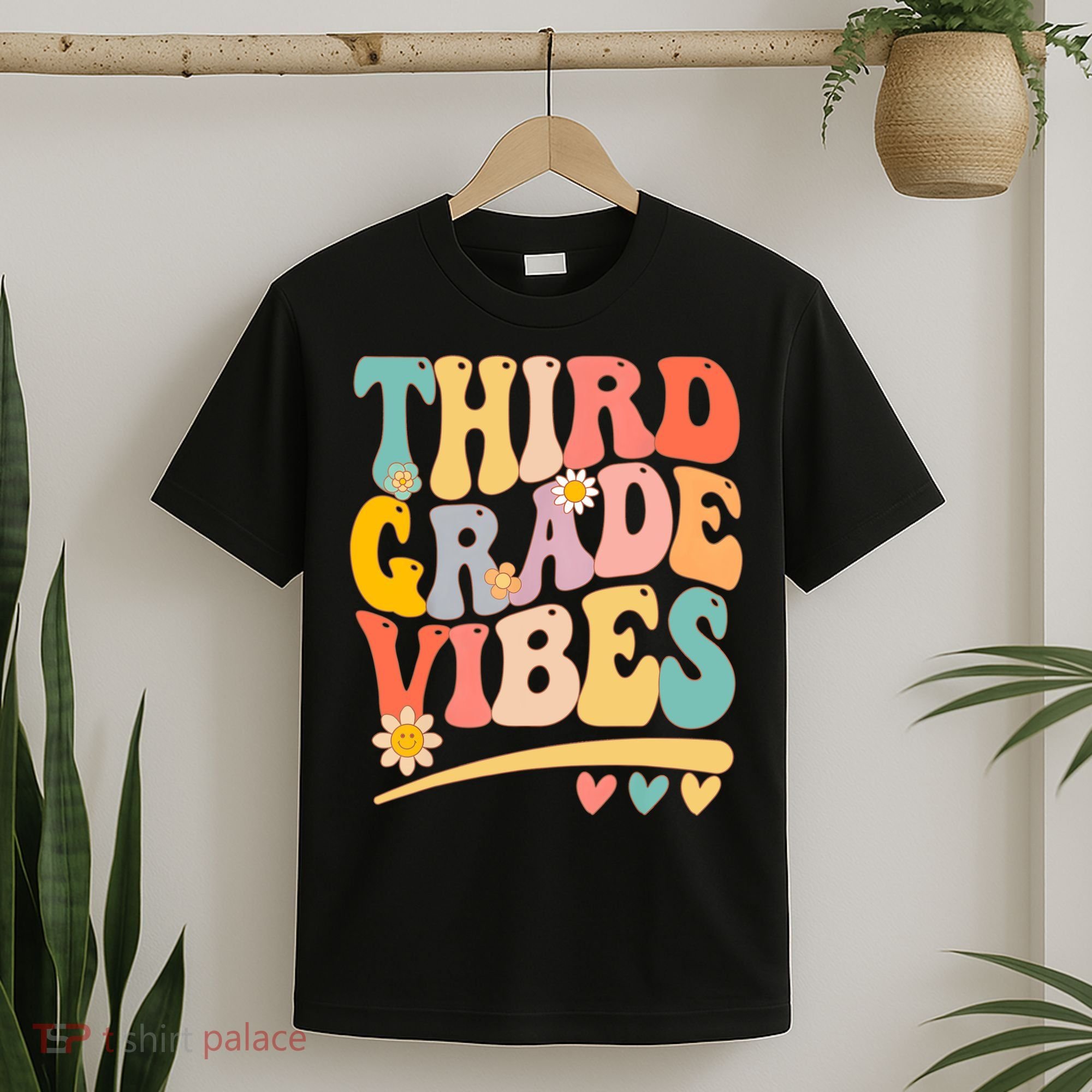 Third Grade Vibes For Girl Boy 3rd Grade Teacher T-Shirt