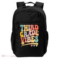 Third Grade Vibes For Girl Boy 3rd Grade Teacher Backpack thumb 0
