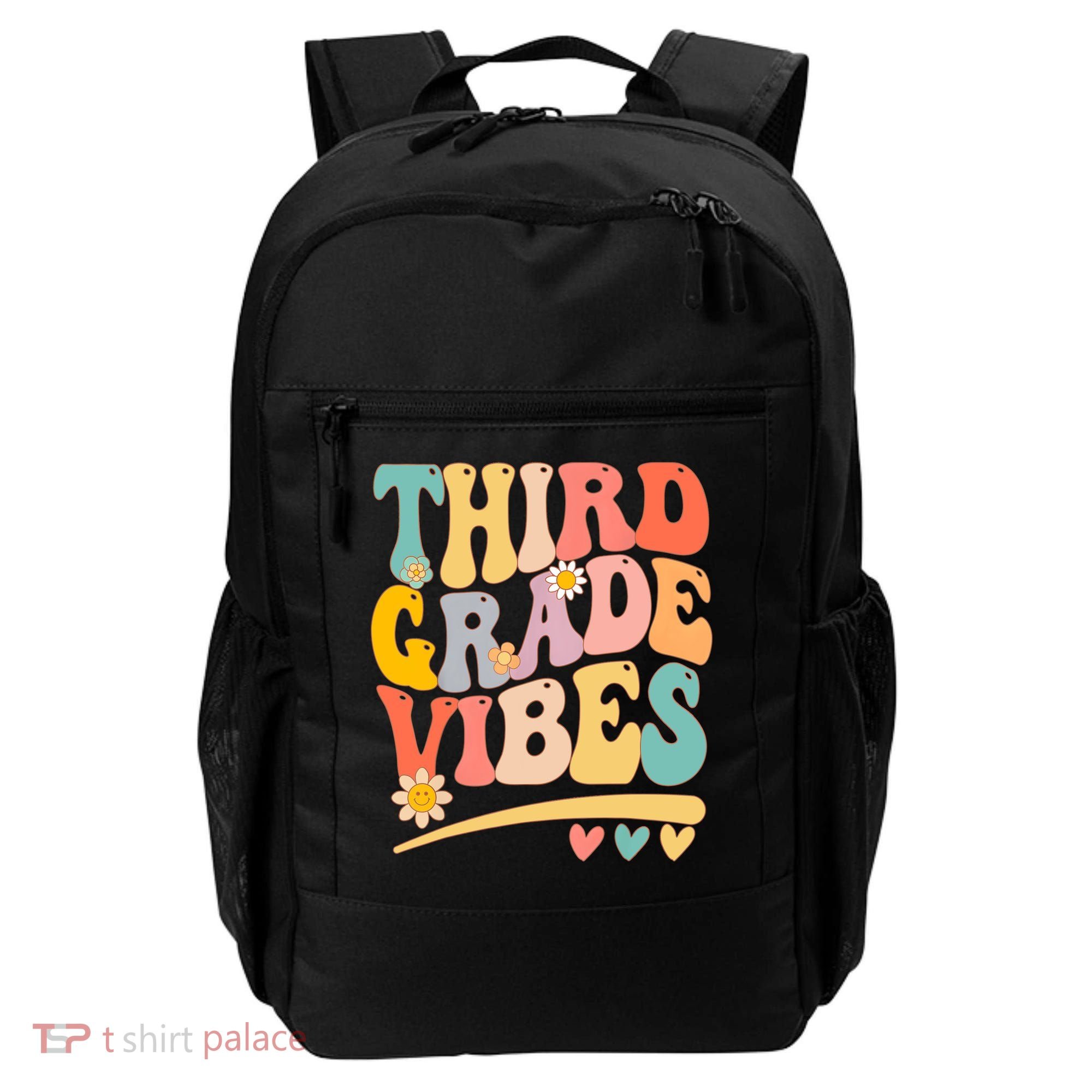 Third Grade Vibes For Girl Boy 3rd Grade Teacher Backpack