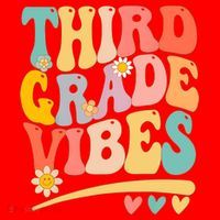 Third Grade Vibes For Girl Boy 3rd Grade Teacher Santa Hat thumb 1
