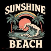 Sunshine Beach Toddler Hoodie thumb 2