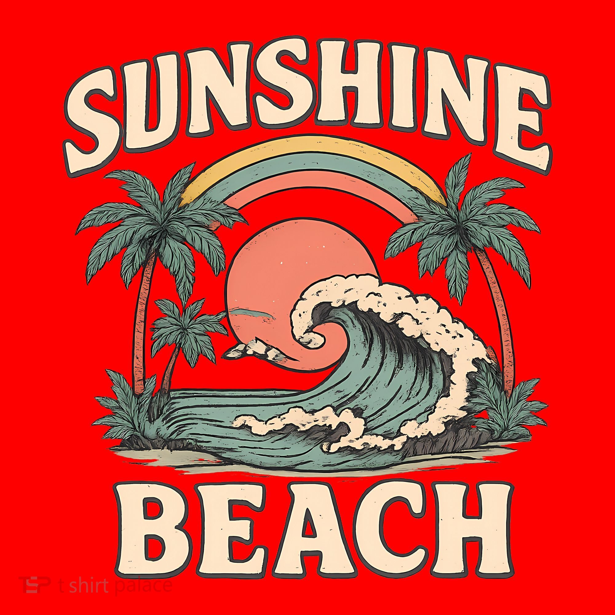 Sunshine Beach Santa Hat
