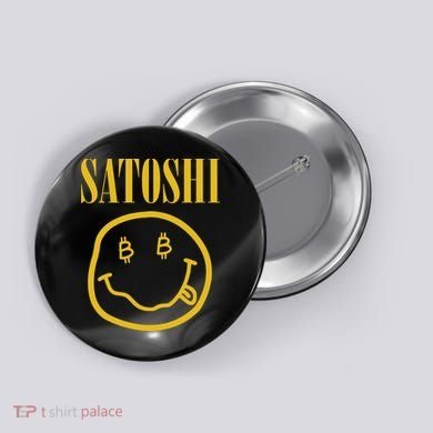 Satoshi Bitcoin Button