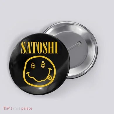 Satoshi Bitcoin Button