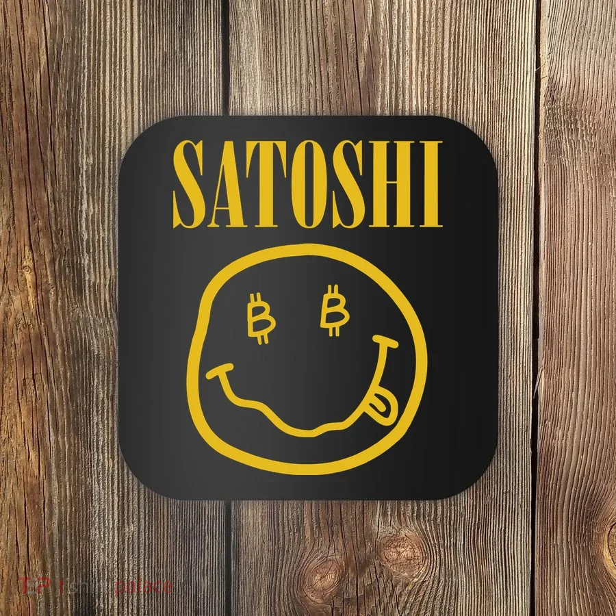 Satoshi Bitcoin Coaster