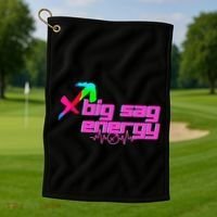 Sagittarius Big Sag Energy Golf Towel thumb 1
