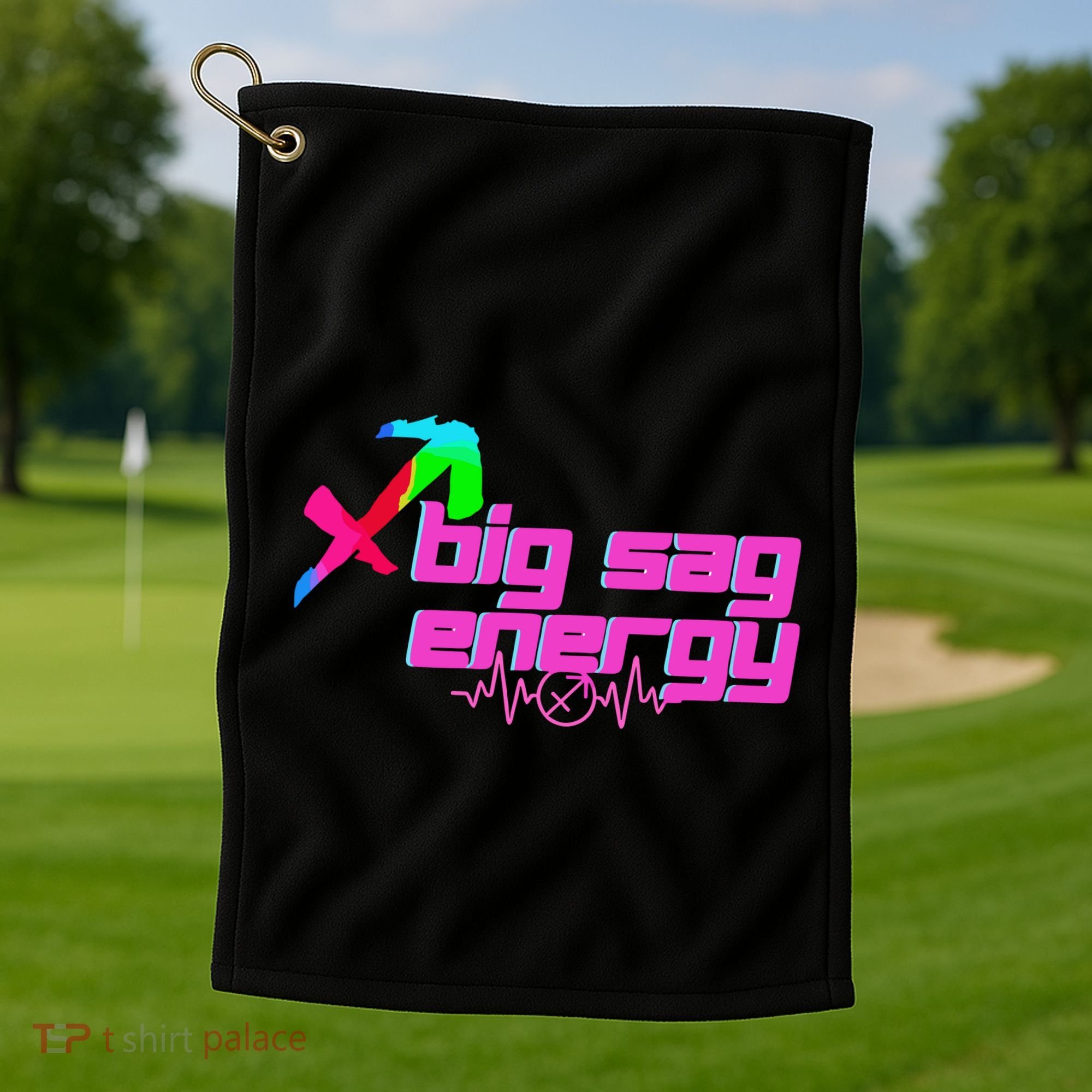 Sagittarius Big Sag Energy Golf Towel
