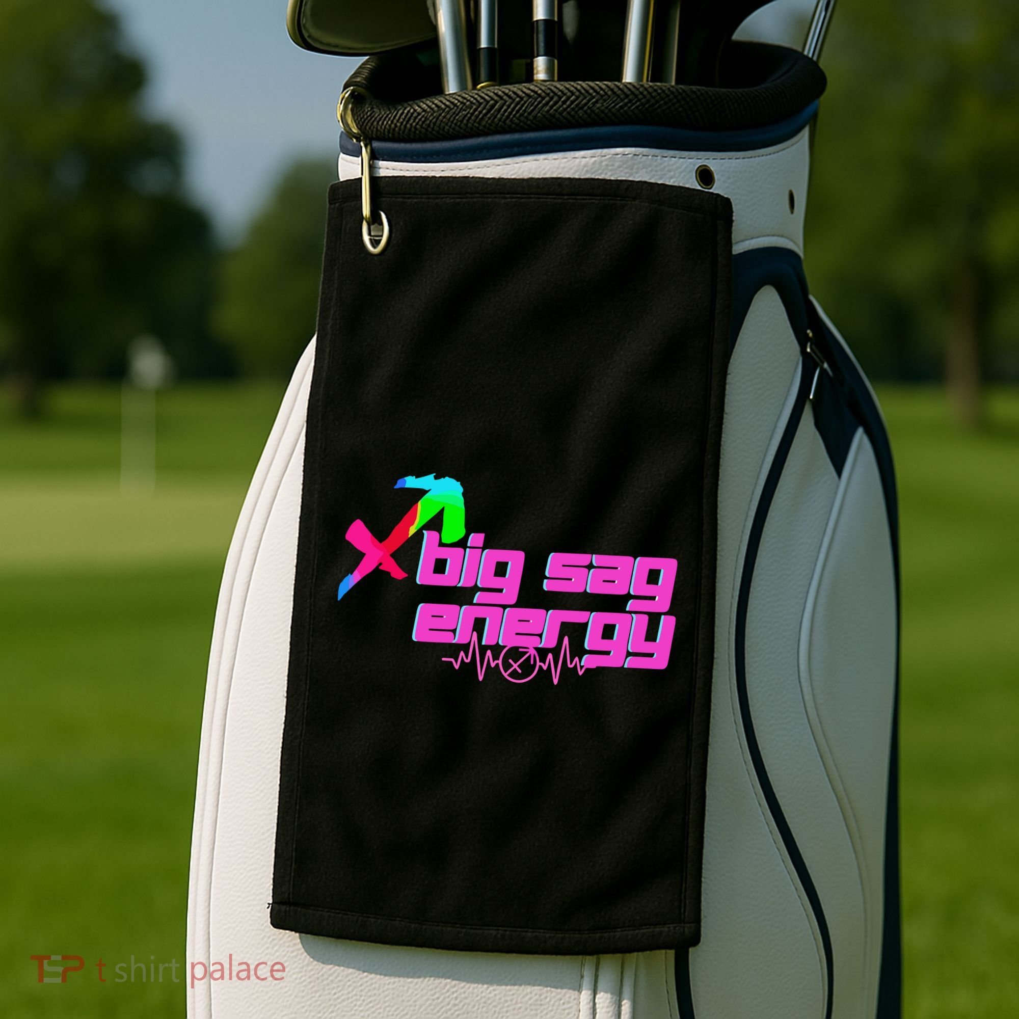 Sagittarius Big Sag Energy Golf Towel