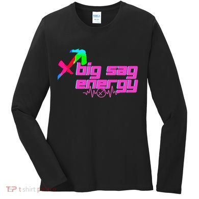 Sagittarius Big Sag Energy Women's Long Sleeve Shirt