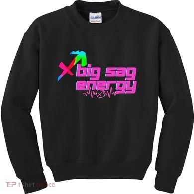 Sagittarius Big Sag Energy Kids Sweatshirt