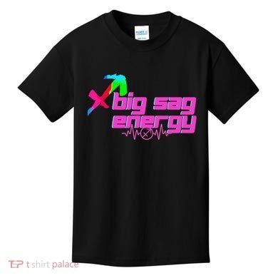 Sagittarius Big Sag Energy Kids T-Shirt