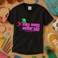 Sagittarius Big Sag Energy Kids T-Shirt thumb 3