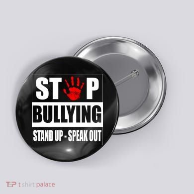 Stop Bullying Stand Up Speak Out Button