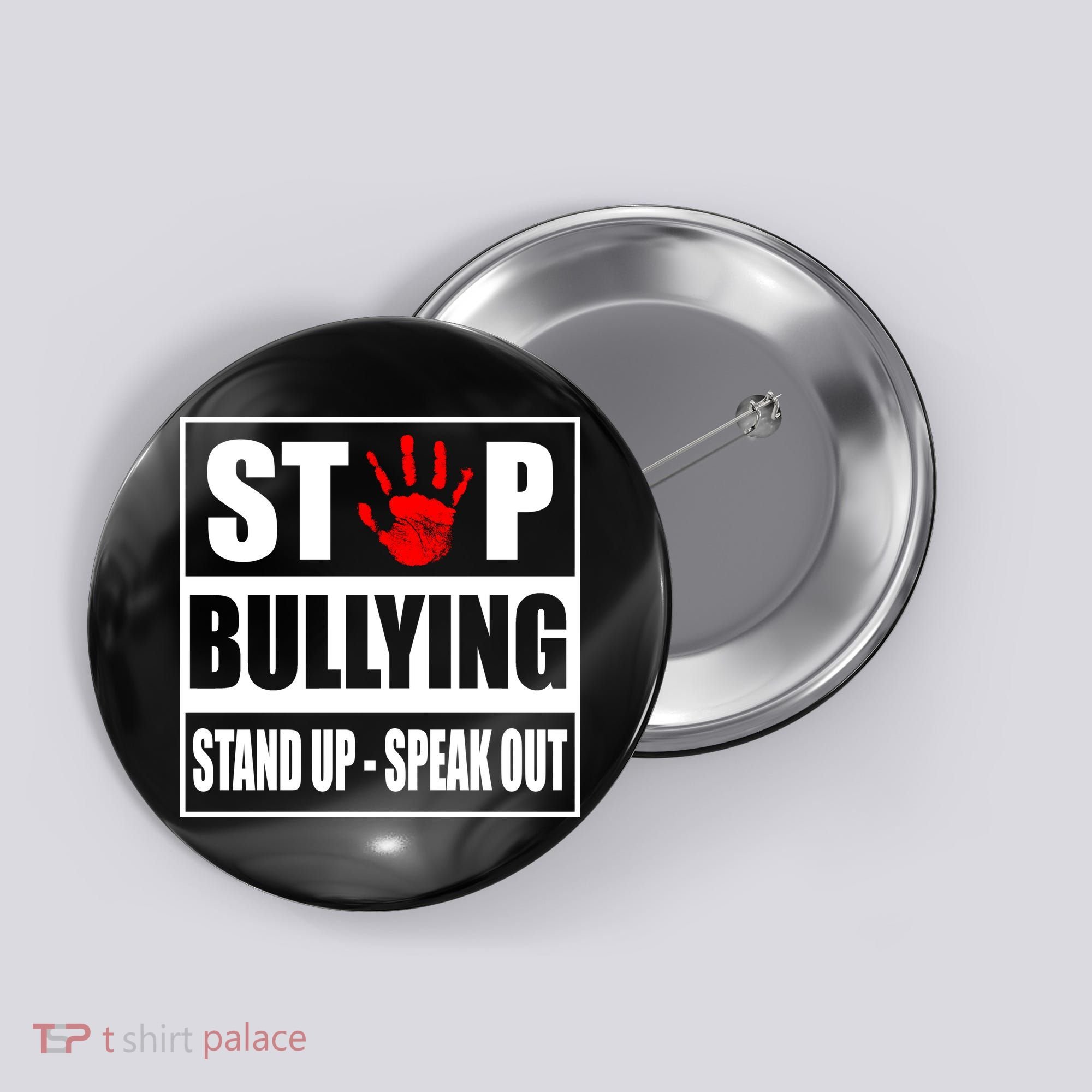 Stop Bullying Stand Up Speak Out Button