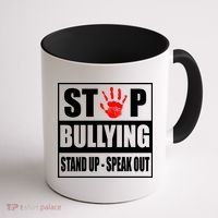 Stop Bullying Stand Up Speak Out Coffee Mug thumb 1