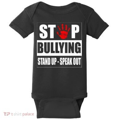 Stop Bullying Stand Up Speak Out Baby Bodysuit