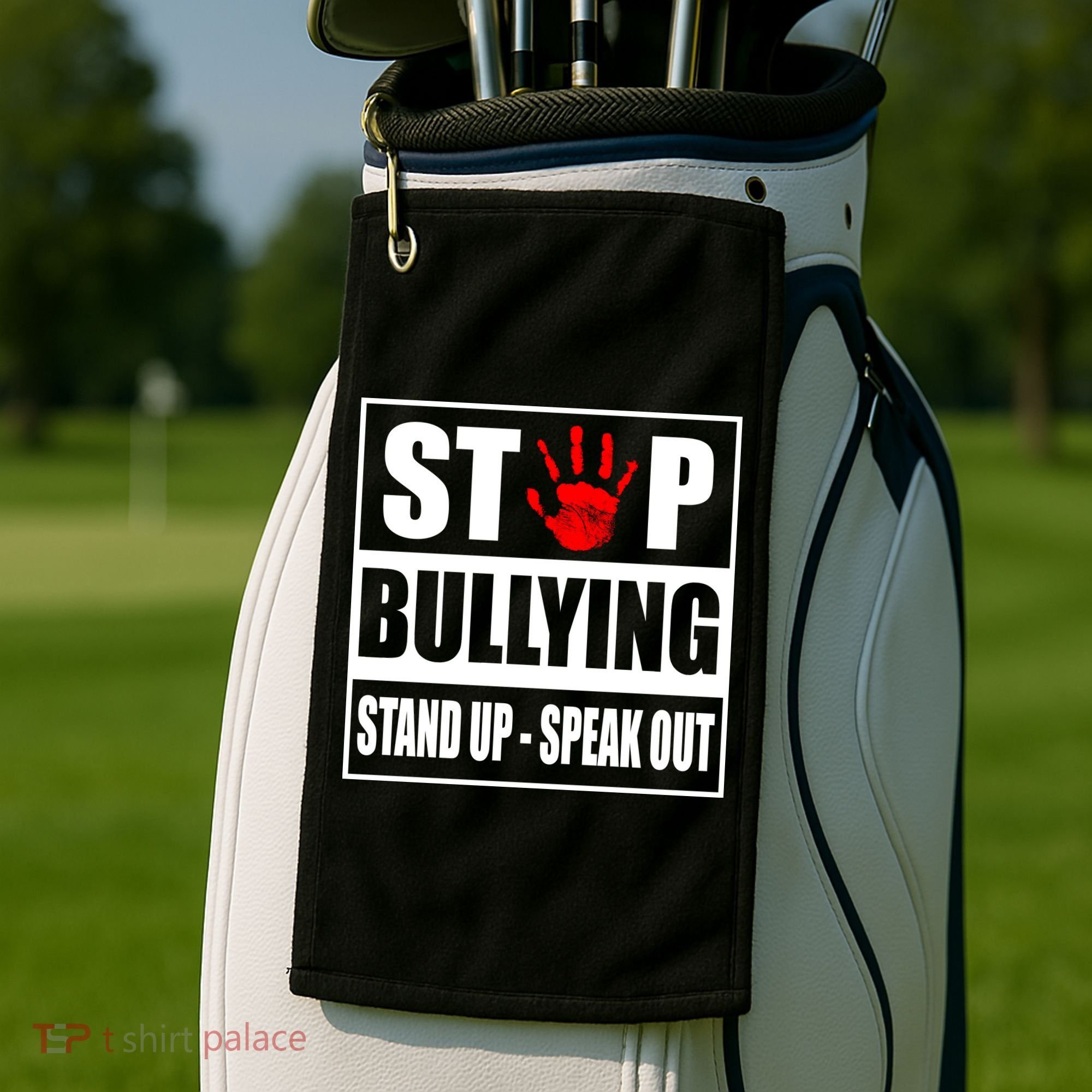 Stop Bullying Stand Up Speak Out Golf Towel