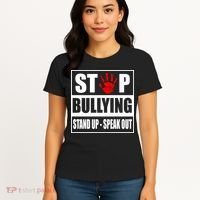 Stop Bullying Stand Up Speak Out Women's T-Shirt thumb 4