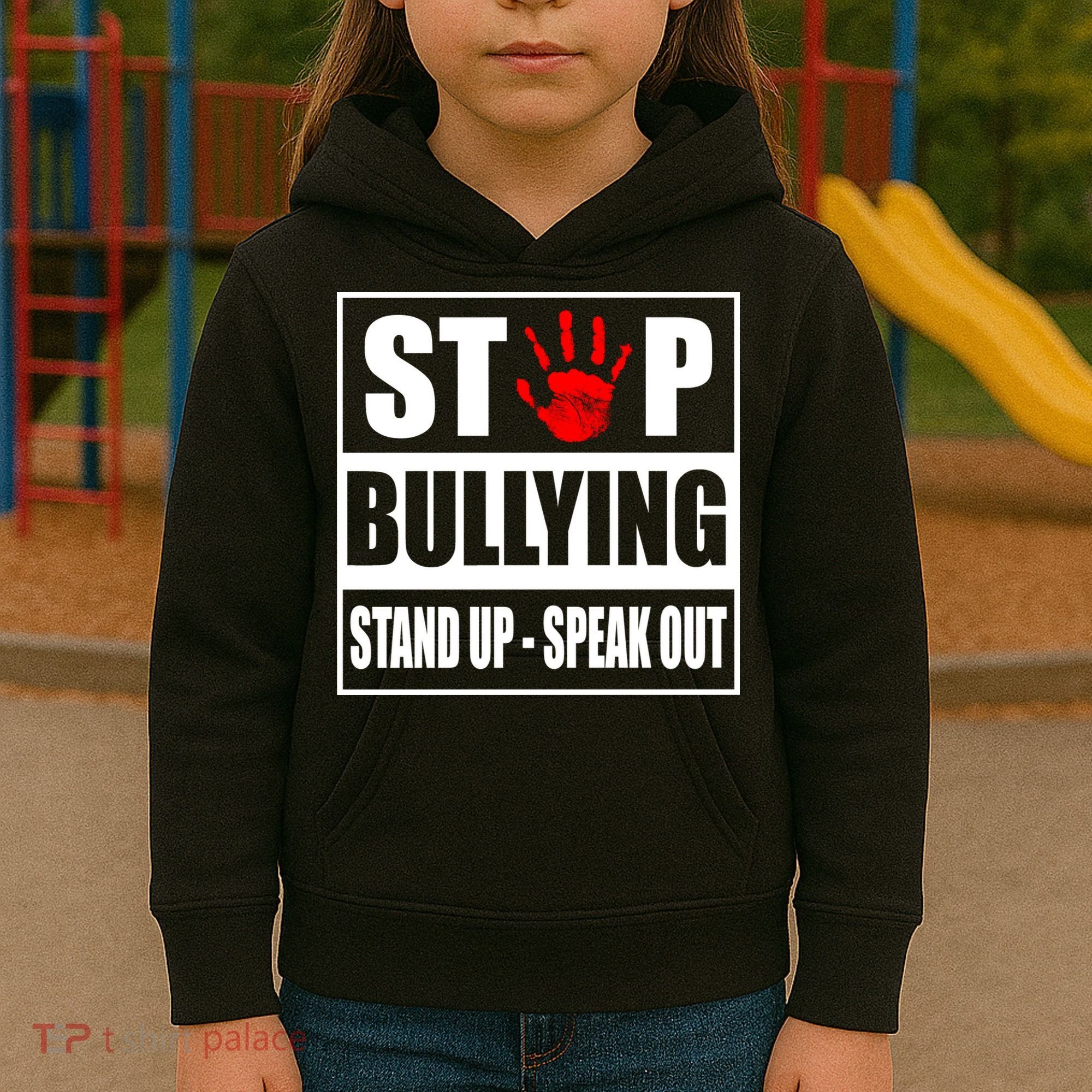 Stop Bullying Stand Up Speak Out Kids Hoodie