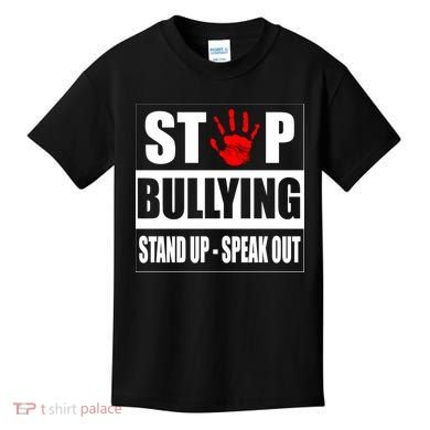 Stop Bullying Stand Up Speak Out Kids T-Shirt