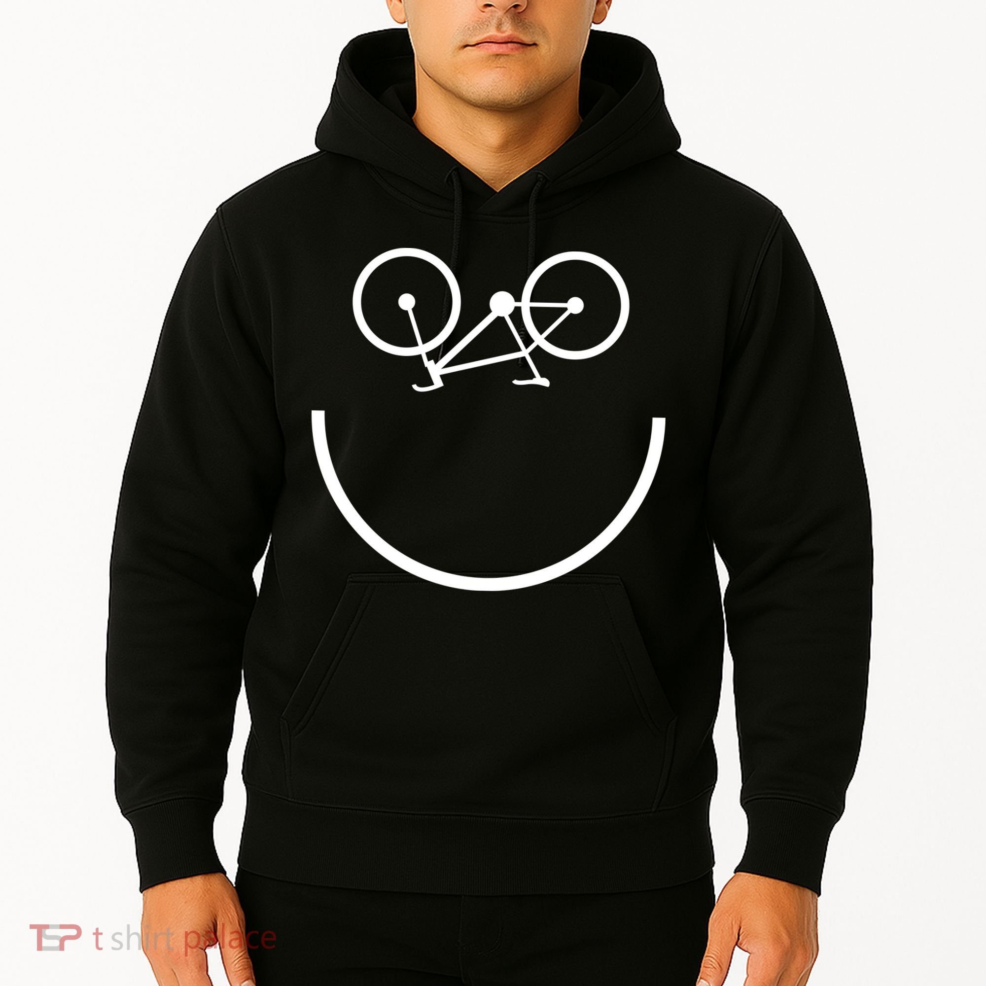 Smiling Bicycle Hoodie