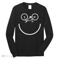 Smiling Bicycle Long Sleeve Shirt thumb 0