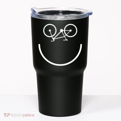 Smiling Bicycle Tumbler