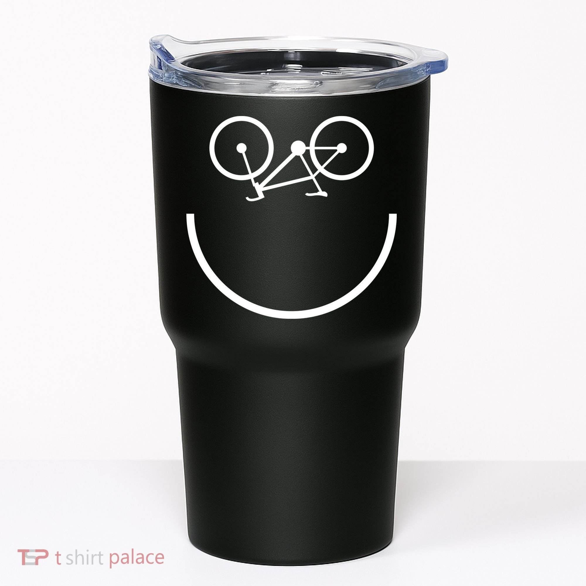 Smiling Bicycle Tumbler