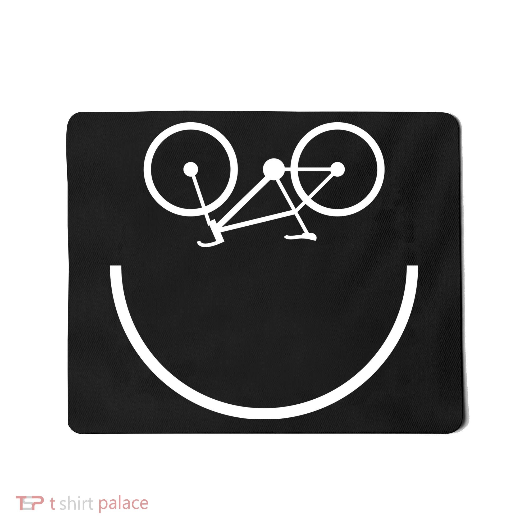 Smiling Bicycle Mousepad