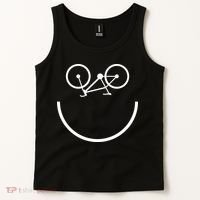 Smiling Bicycle Tank Top thumb 2